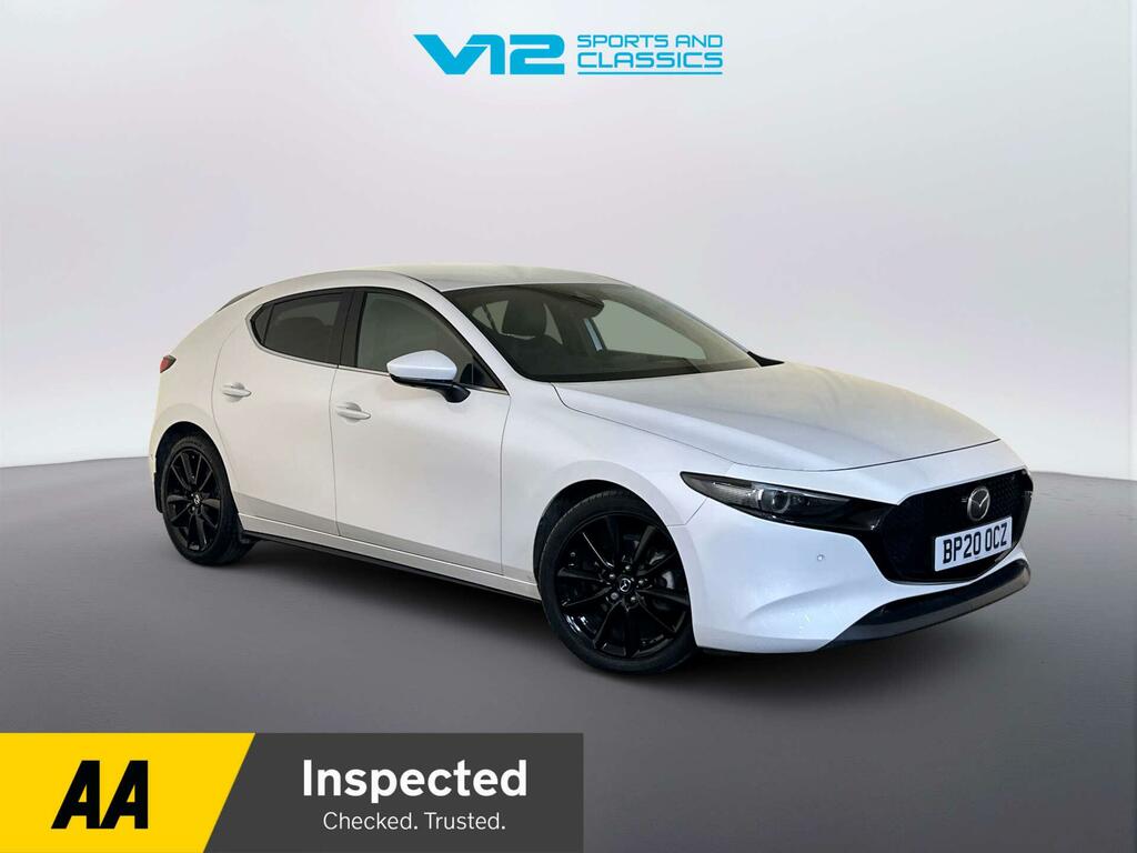 Mazda 3 2.0 Skyactiv-x Mhev Gt Sport Tech Hatchback Pe White
