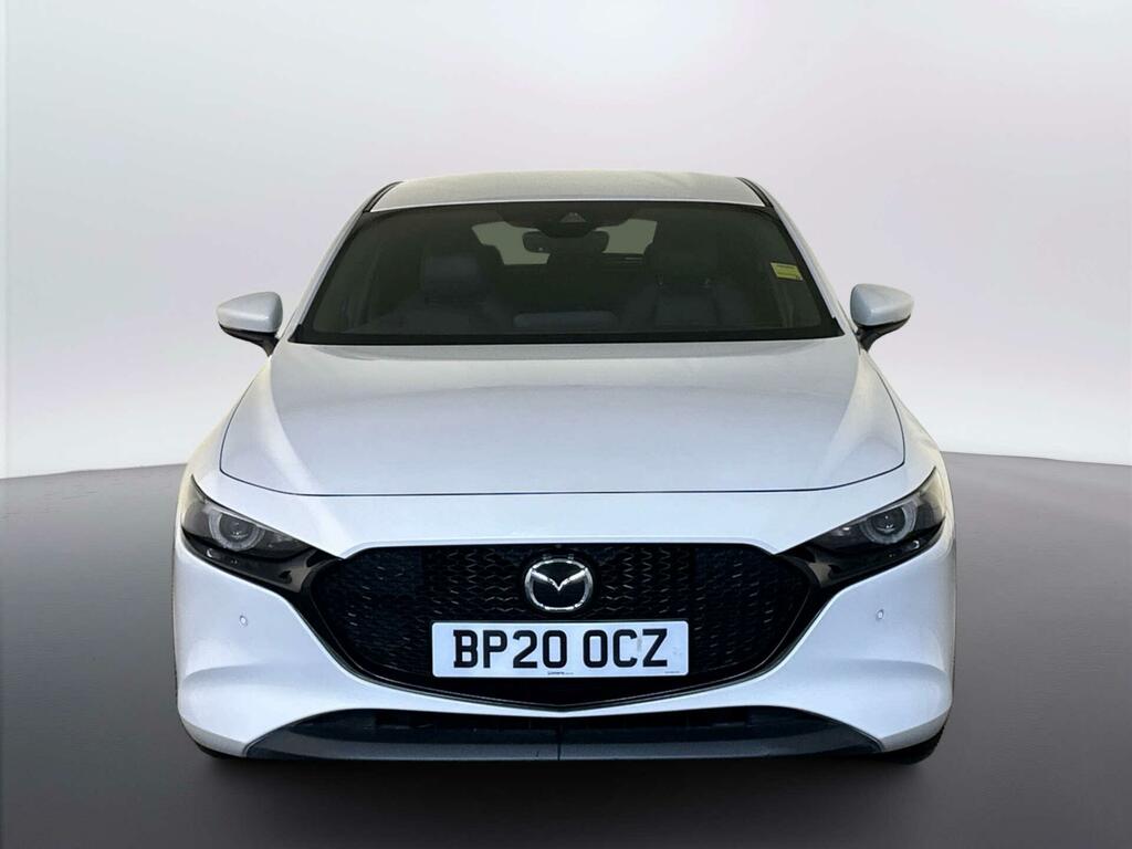 Mazda 3 2.0 Skyactiv-x Mhev Gt Sport Tech Hatchback Pe BP20OCZ White #3