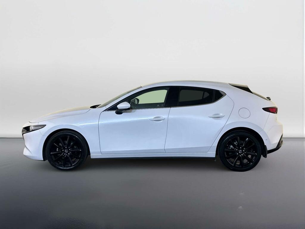 Mazda 3 2.0 Skyactiv-x Mhev Gt Sport Tech Hatchback Pe BP20OCZ White #5