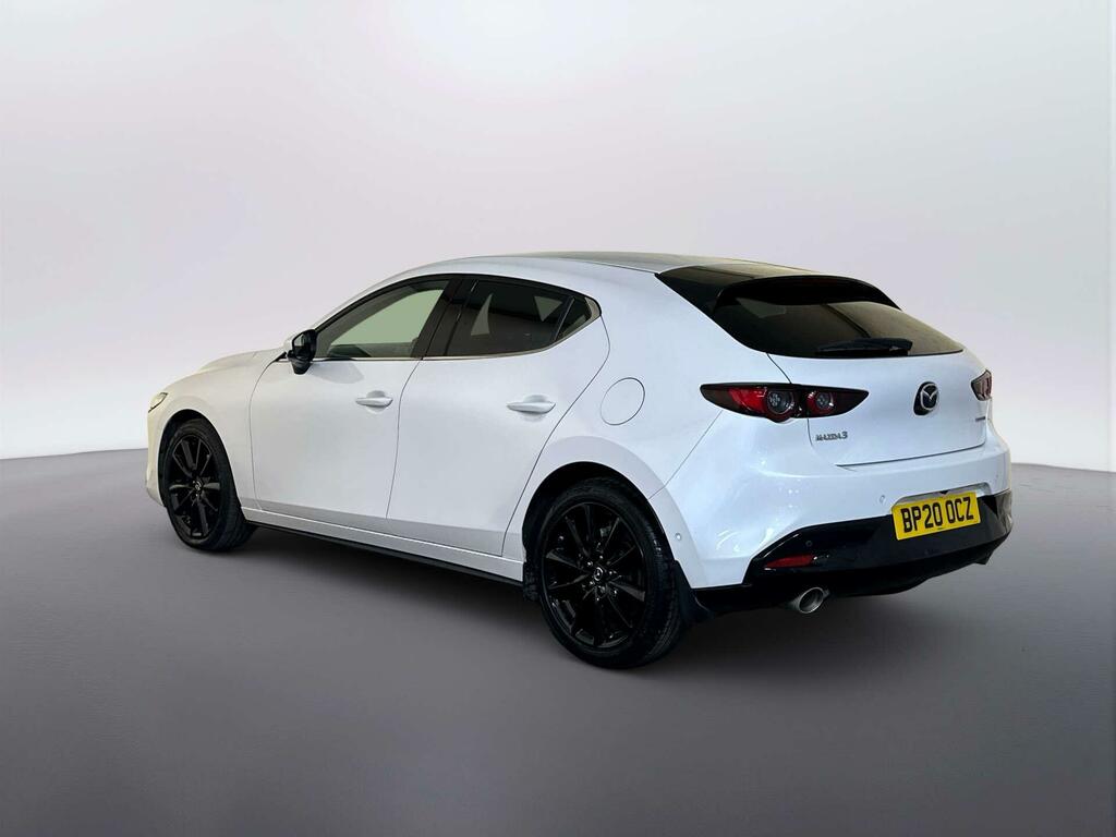Mazda 3 2.0 Skyactiv-x Mhev Gt Sport Tech Hatchback Pe BP20OCZ White #6