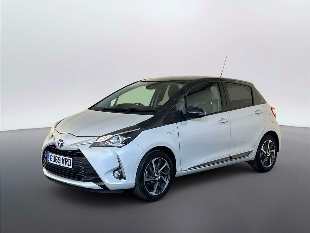 Toyota Yaris 1.5 Vvt-h Y20 Hatchback Hybrid E-cvt Eu White #4