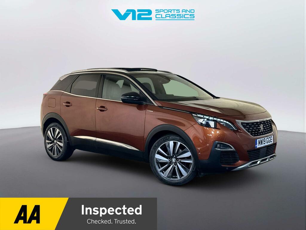Peugeot 3008 1.5 Bluehdi Gt Line Premium Suv Brown