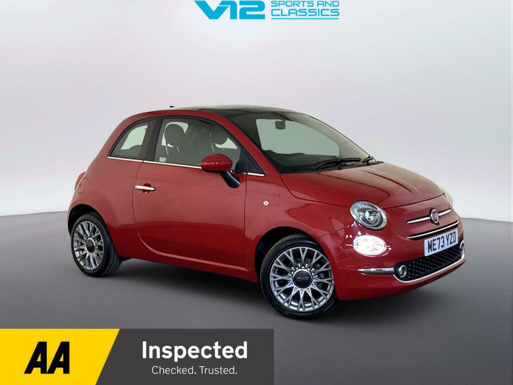Fiat 500 1.0 Mhev Top Hatchback Euro 6 S Red