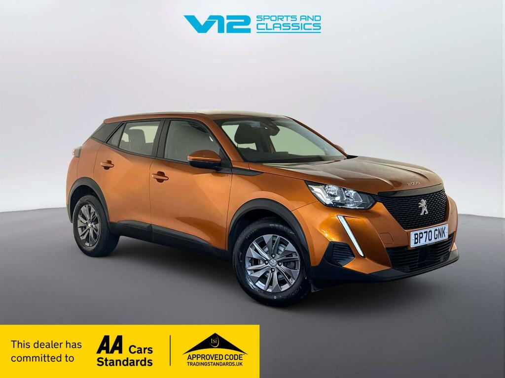 Peugeot 2008 1.2 Puretech Active Suv Euro 6 Orange