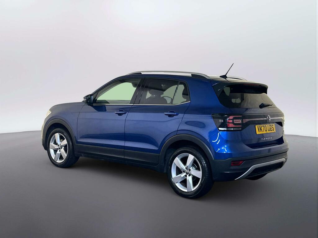 Volkswagen T-Cross 1.0 Tsi Sel Suv Euro 6 Ss 11 VK70UZS Blue #6