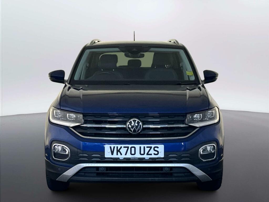 Volkswagen T-Cross 1.0 Tsi Sel Suv Euro 6 Ss 11 VK70UZS Blue #3