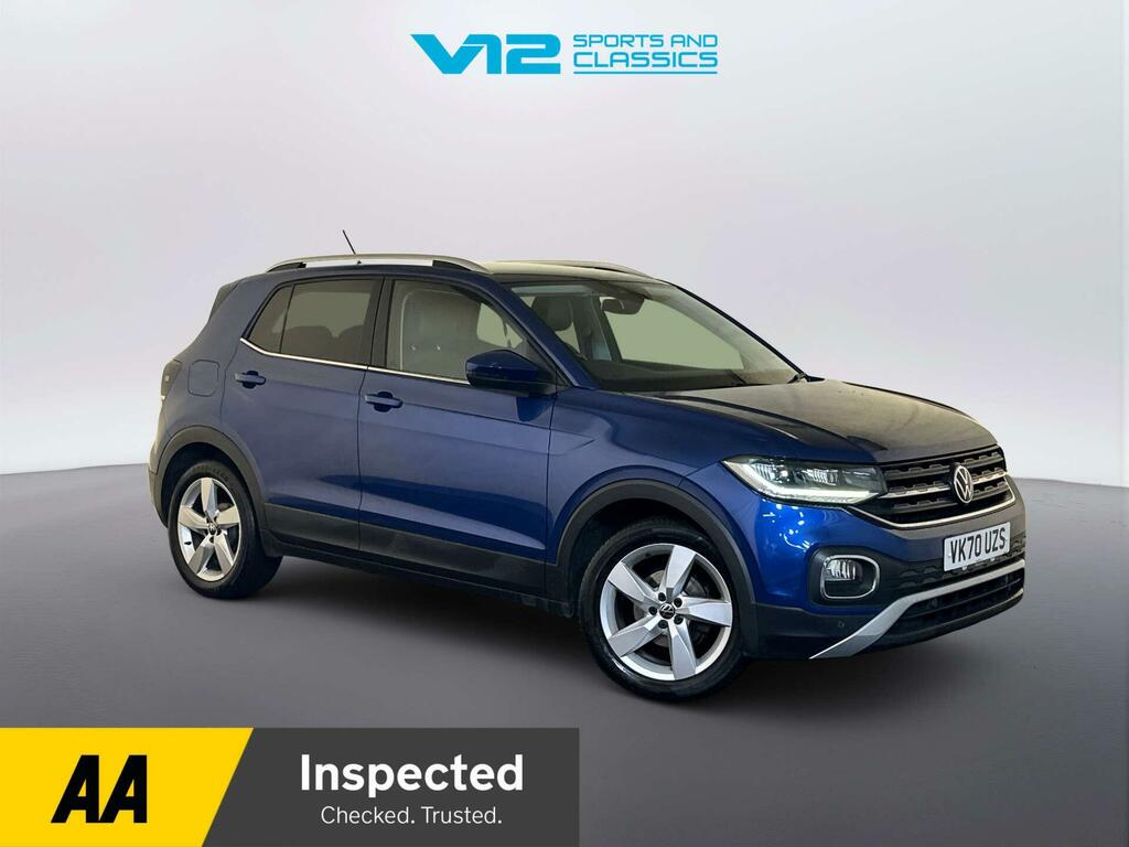 Volkswagen T-Cross 1.0 Tsi Sel Suv Euro 6 Ss 11 Blue
