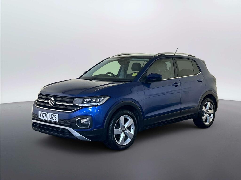 Volkswagen T-Cross 1.0 Tsi Sel Suv Euro 6 Ss 11 VK70UZS Blue #4