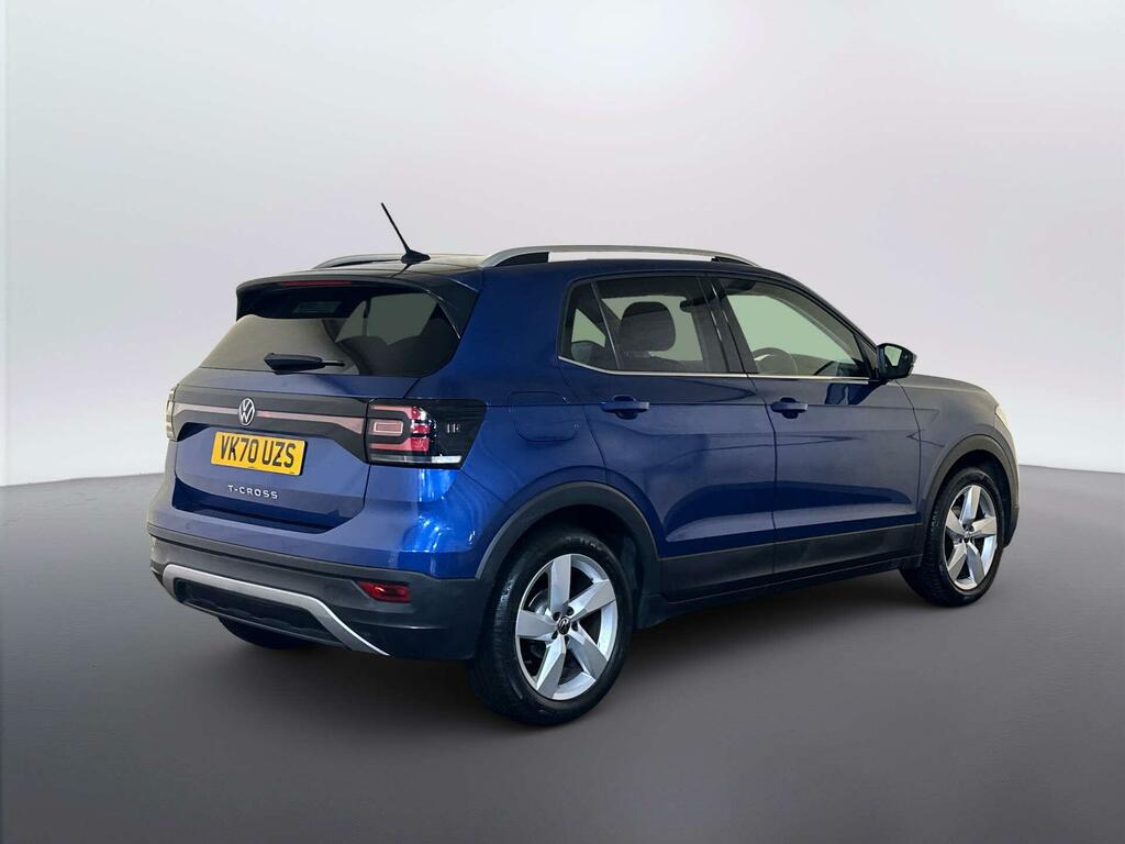 Volkswagen T-Cross 1.0 Tsi R Line Suv Dsg 115 Ps Black #8
