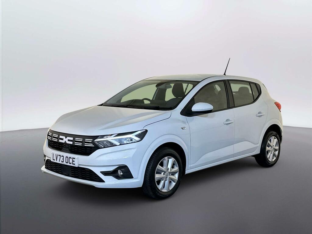 Dacia Sandero 1.0 Tce Expression Hatchback Cvt Euro 6 White #4