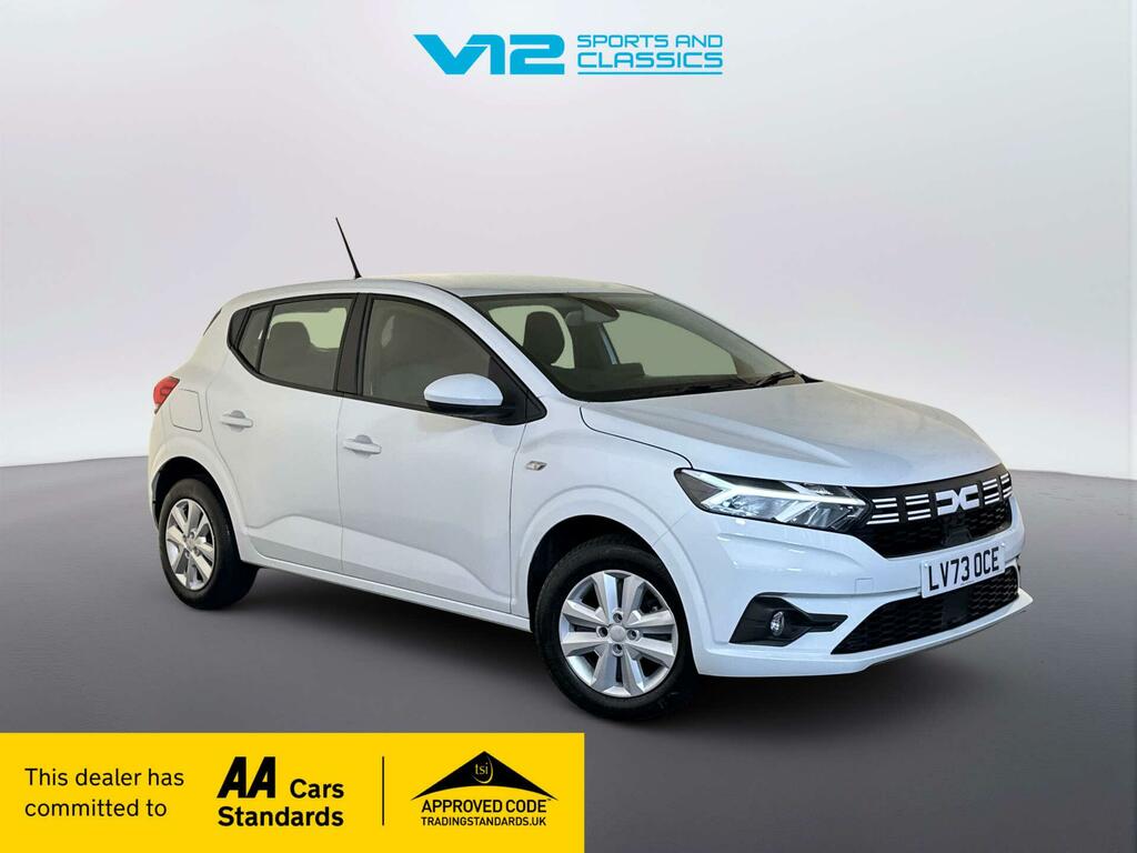 Dacia Sandero 1.0 Tce Expression Hatchback Cvt Euro 6 White