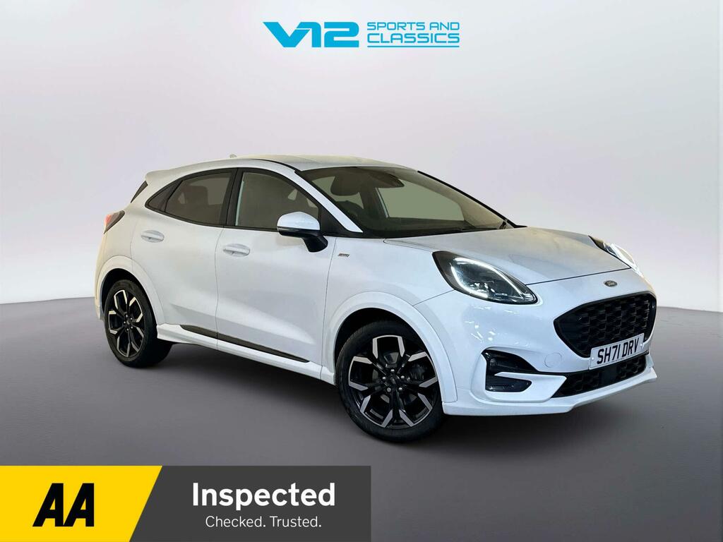 Ford Puma 1.0T Ecoboost Mhev St-line X Suv White