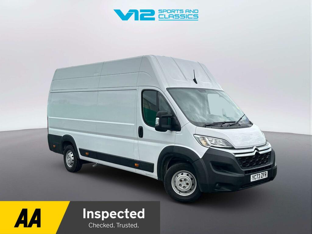 Citroen Relay 2.2 Bluehdi 35 Enterprise Edition Panel Van Di White