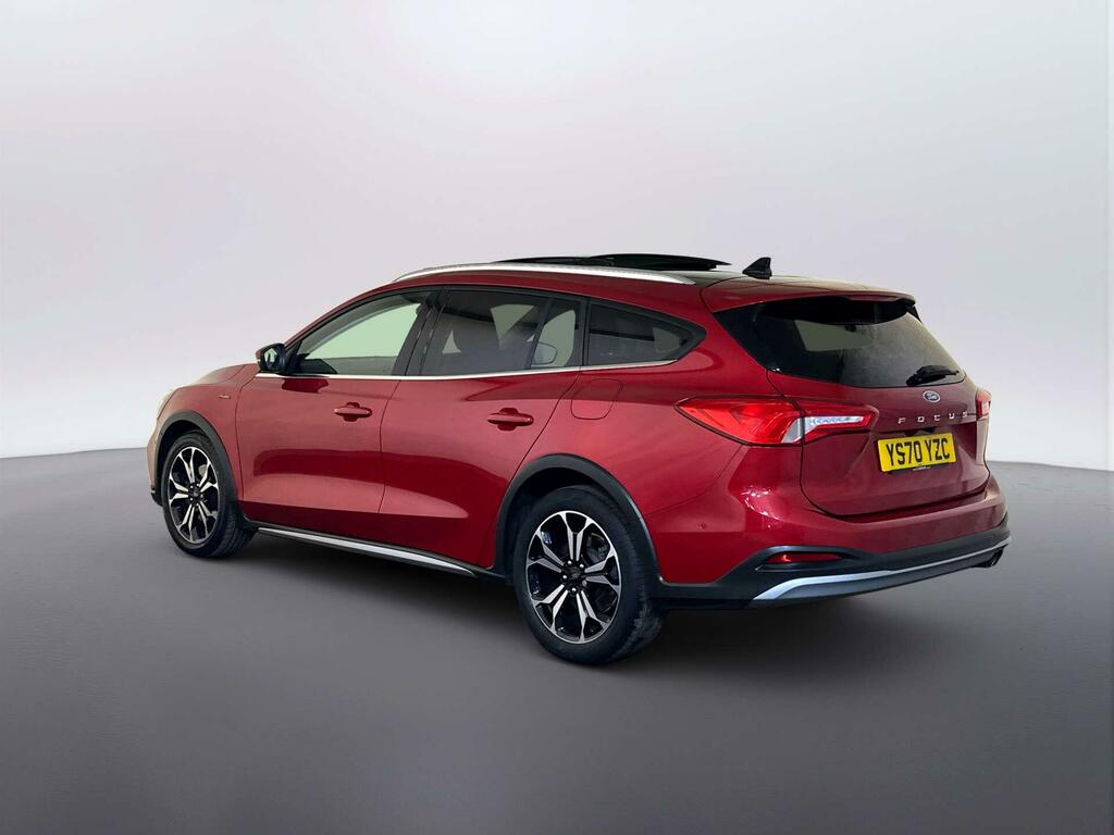 Ford Focus 1.5 Ecoblue Active X Vignale Estate Aut YS70YZC Red #6