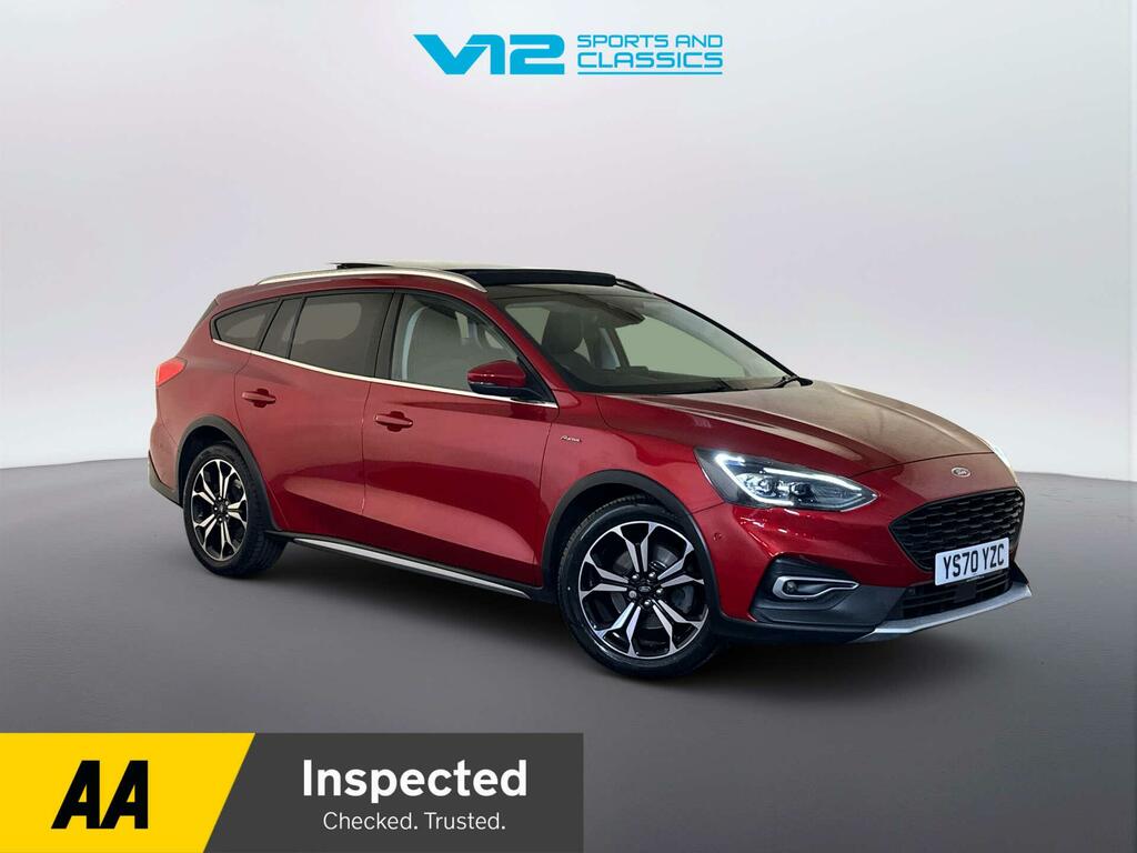 Ford Focus 1.5 Ecoblue Active X Vignale Estate Aut Red
