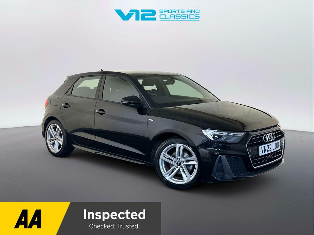 Audi A1 1.0 Tfsi 30 S Line Sportback Eur Black