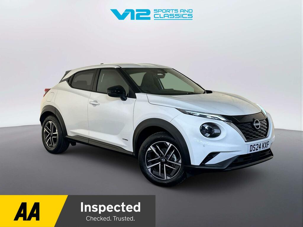 Nissan Juke 1.6 N-connecta Suv Hybrid Euro 6 White