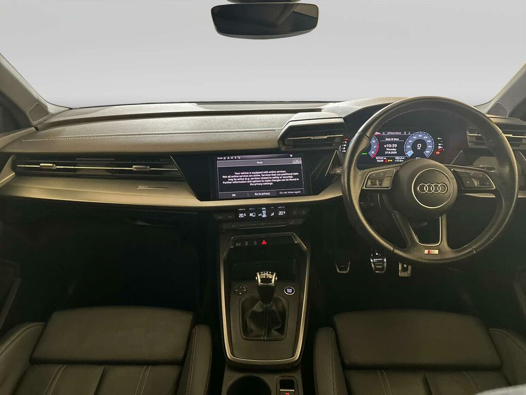 Audi A3 1.5 Tfsi 35 S Line Saloon Euro 6 Black #2