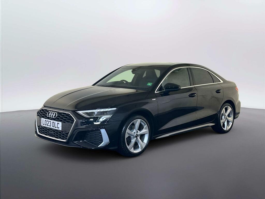 Audi A3 1.5 Tfsi 35 S Line Saloon Euro 6 Black #4