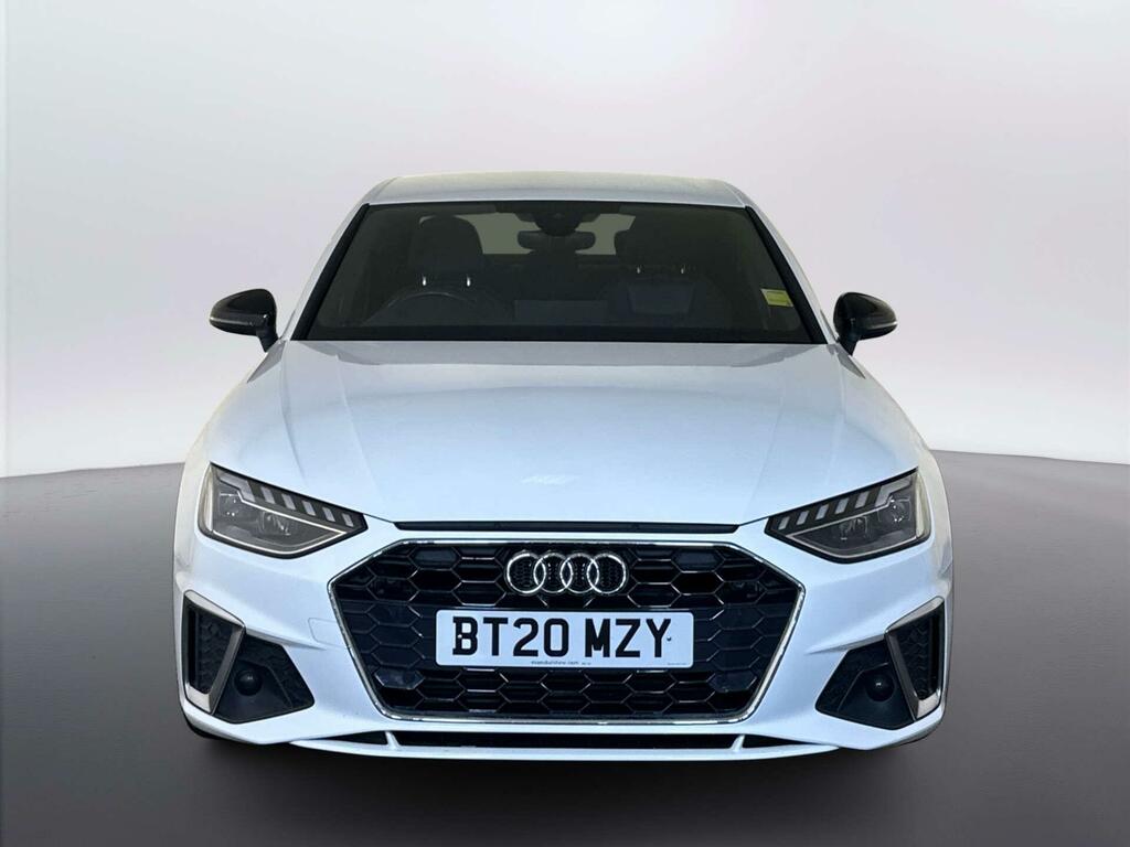 Audi A4 2.0 Tfsi 40 S Line Saloon S Tronic Euro White #2