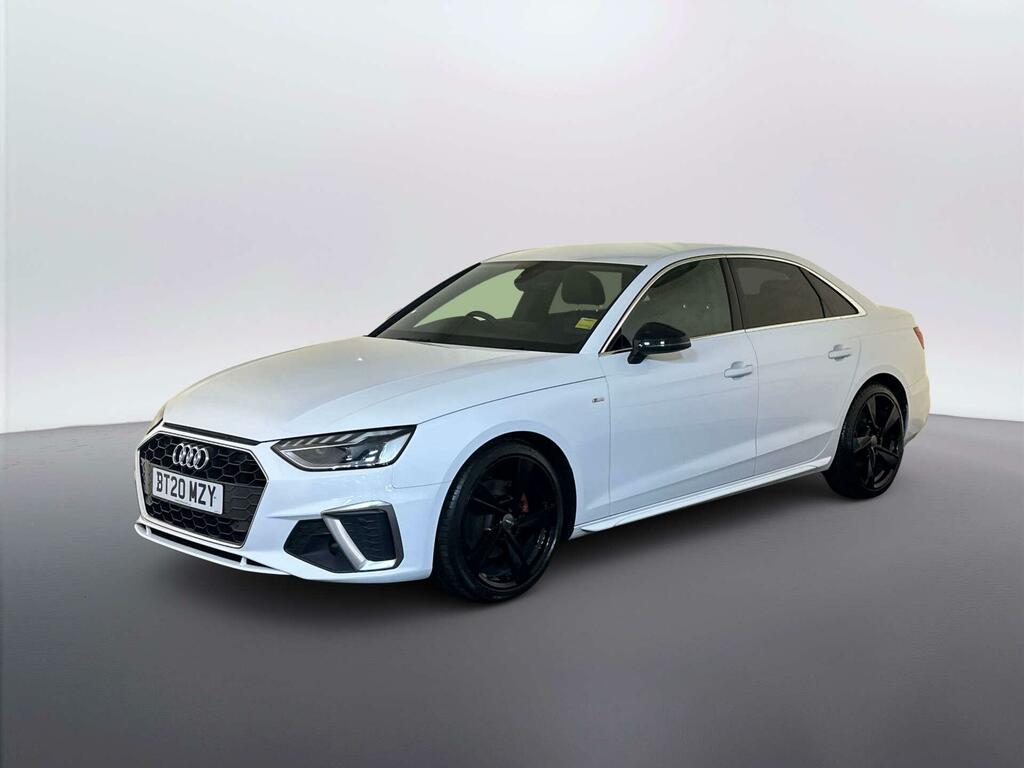 Audi A4 2.0 Tfsi 40 S Line Saloon S Tronic Euro White #3