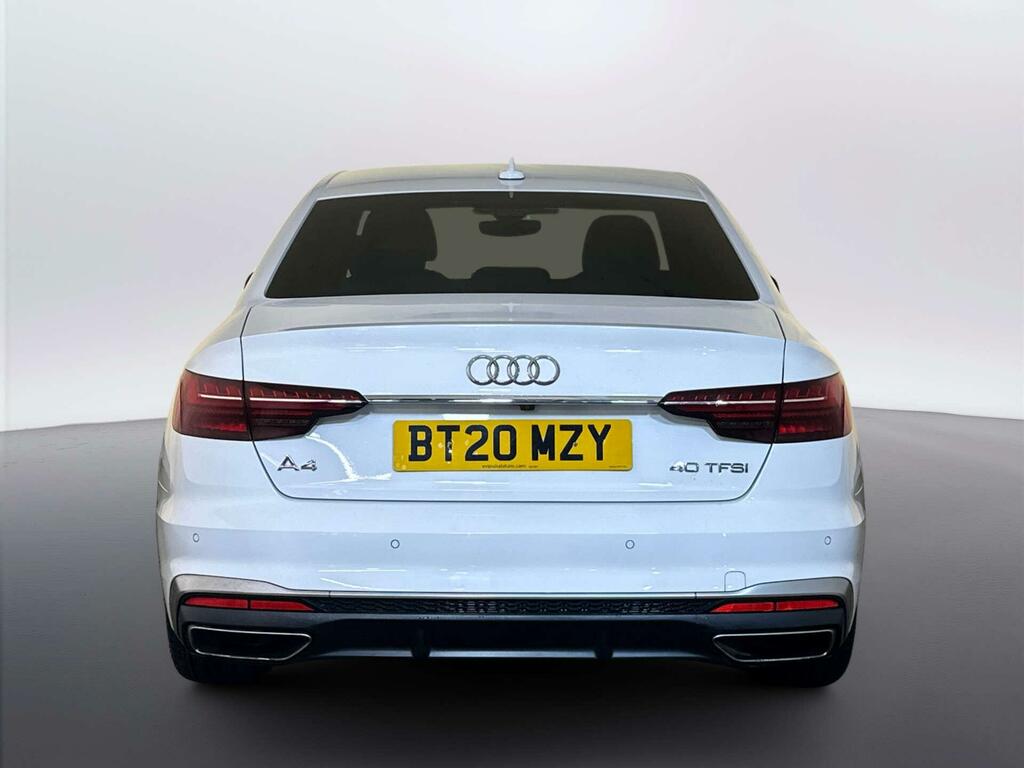 Audi A4 2.0 Tfsi 40 S Line Saloon S Tronic Euro White #6