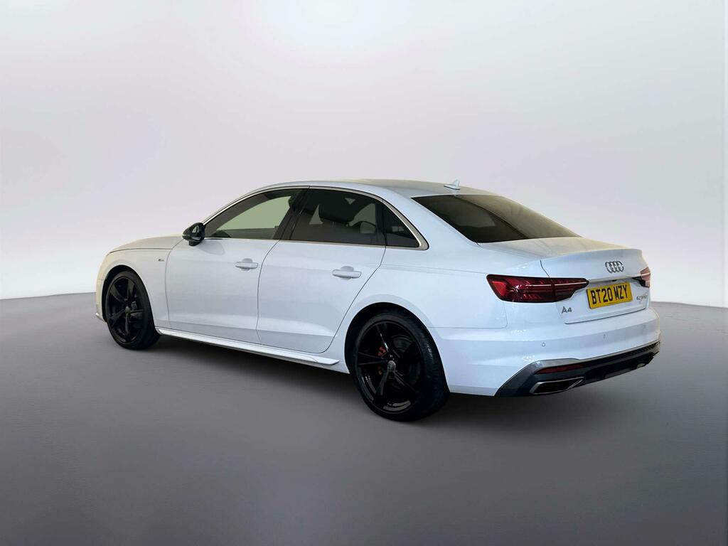 Audi A4 2.0 Tfsi 40 S Line Saloon S Tronic Euro White #5