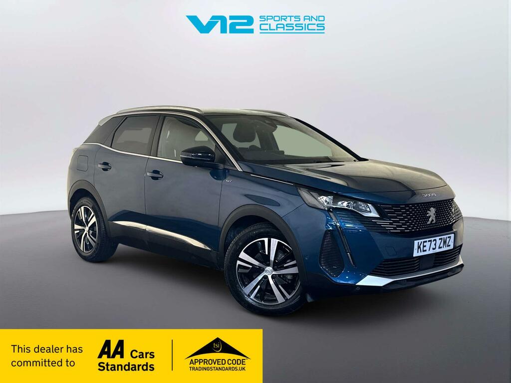 Peugeot 3008 1.2 Gt Suv Hybrid E-dsc6 Euro 6 Ss Blue