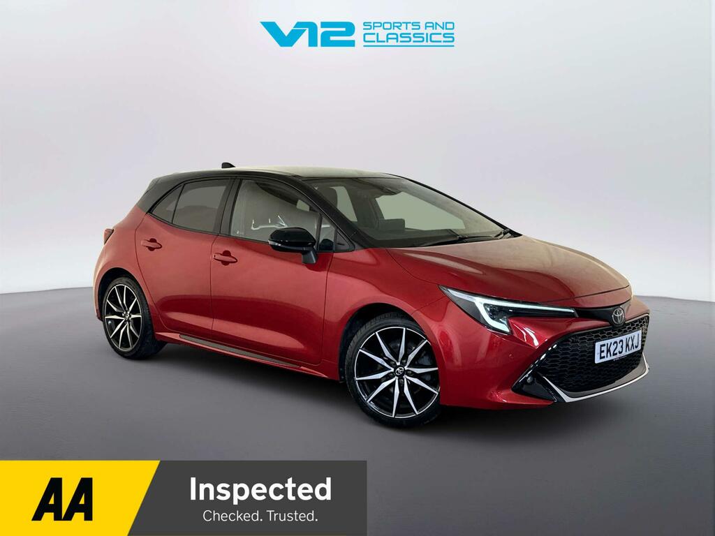 Toyota Corolla 2.0 Vvt-h Gr Sport Hatchback Hybrid Cvt Red