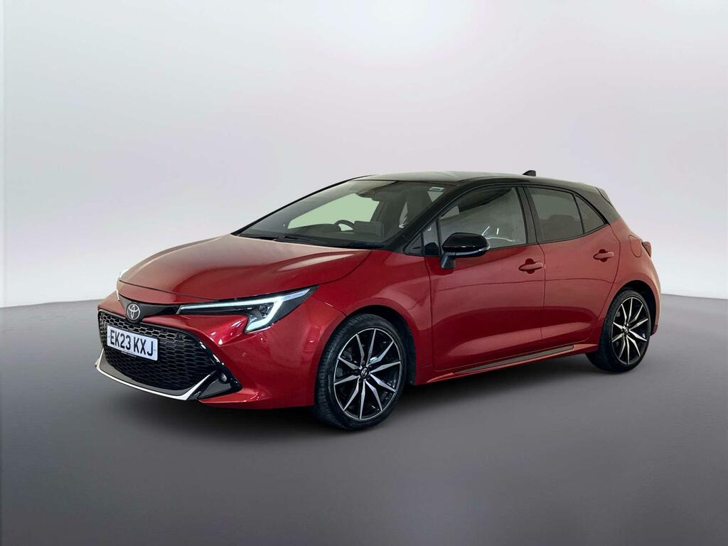 Toyota Corolla 2.0 Vvt-h Gr Sport Hatchback Hybrid Cvt Red #4