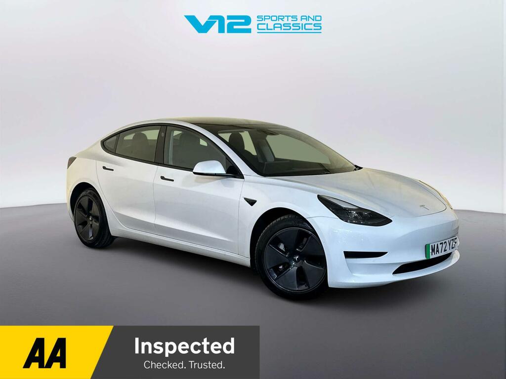 Tesla Model 3 Saloon Rwd 241 Bhp White