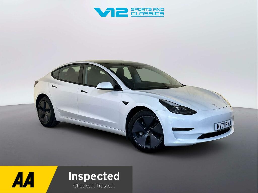 Tesla Model 3 Dual Motor Long Range Saloon 4 White