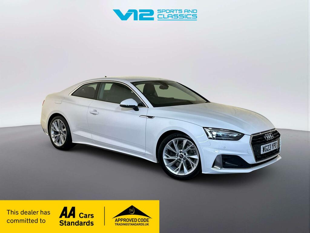 Audi A5 2.0 Tfsi 35 Sport Coupe S Tronic Euro 6 White