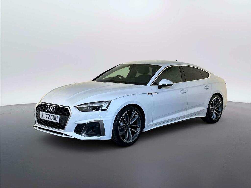 Audi A5 2.0 Tdi 35 S Line Sportback S Tronic Eu White #4
