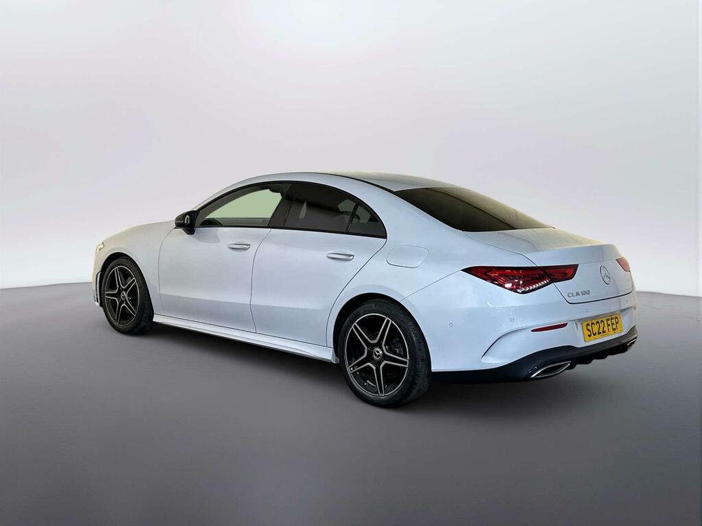 Mercedes-Benz CLA Class 1.3 Cla180 Amg Line Premium Coupe 7G- White #5