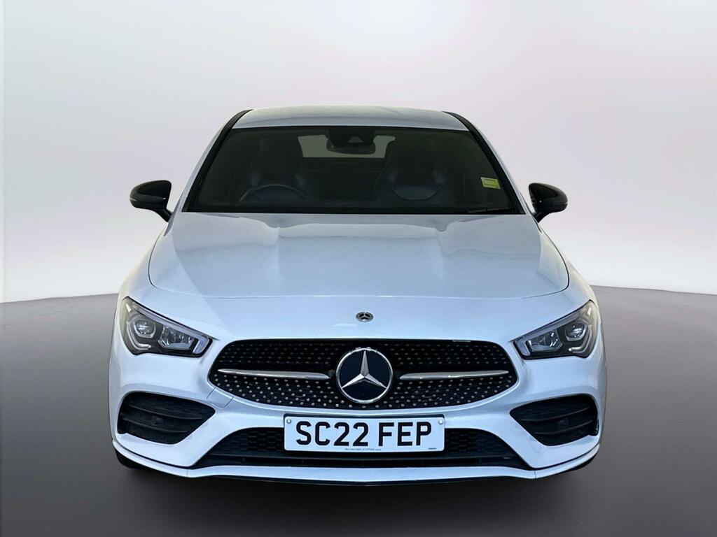 Mercedes-Benz CLA Class 1.3 Cla180 Amg Line Premium Coupe 7G- White #2