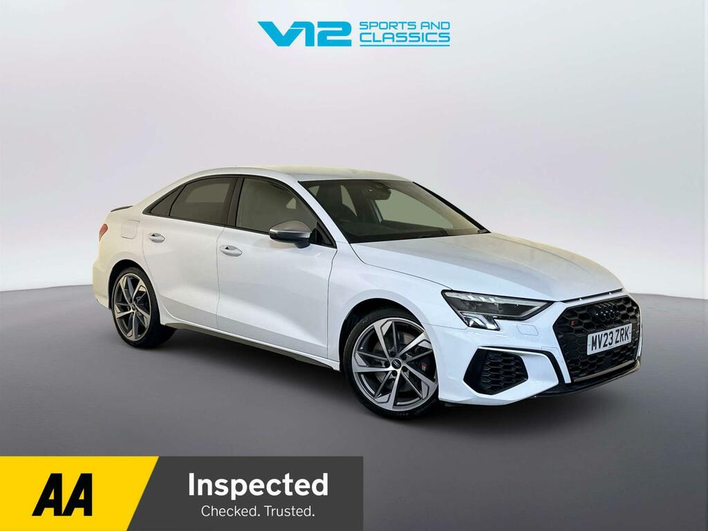 Audi S3 2.0 Tfsi Saloon S Tronic Quattro Euro 6 White