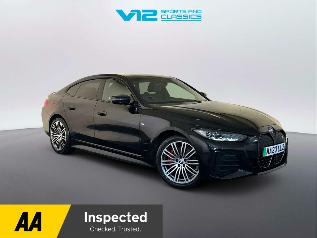 BMW i4 40 83.9Kwh M Sport Gran Coupe Ed Black