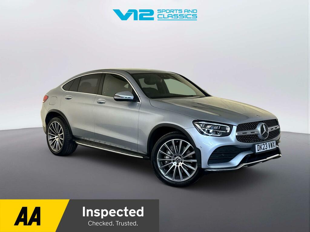 Mercedes-Benz GLC Class 2.0 Glc300h Mhev Amg Line Premium Coupe Petr Silver