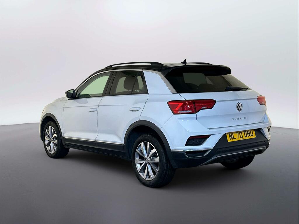Volkswagen T-Roc 1.0 Tsi Design Suv Euro 6 Ss White #6
