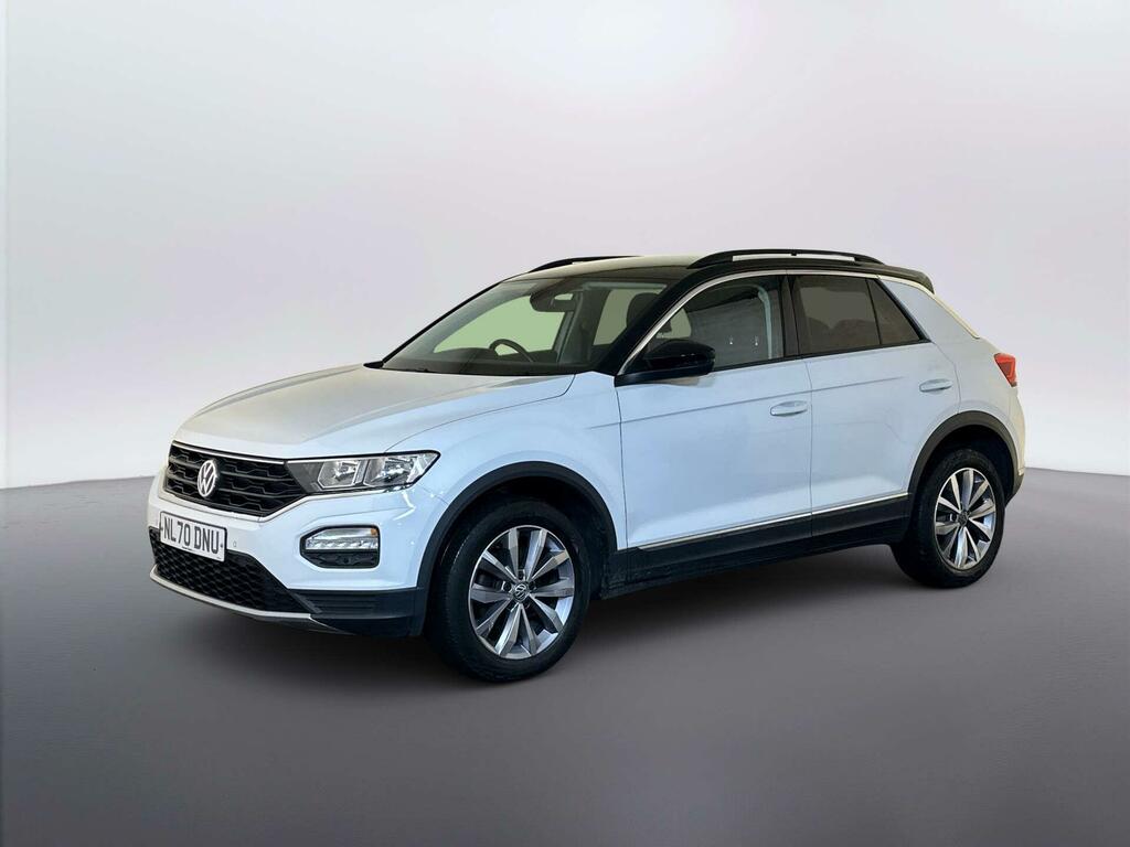 Volkswagen T-Roc 1.0 Tsi Design Suv Euro 6 Ss White #4