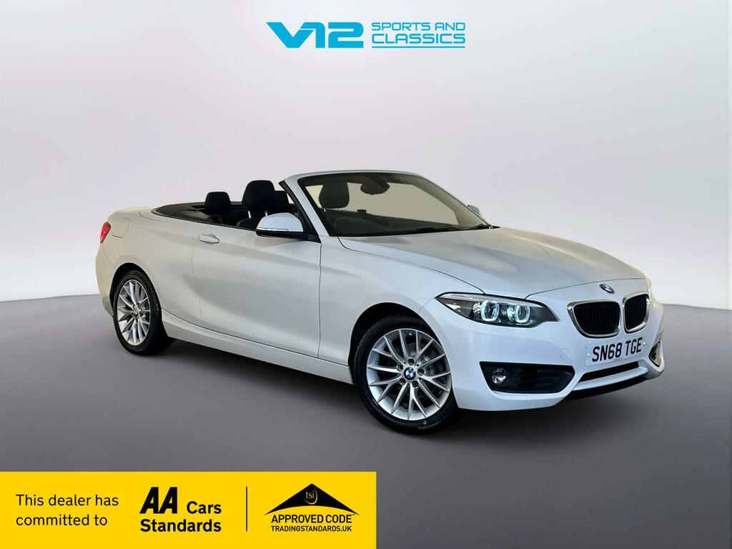 BMW 2 Series 1.5 218I Gpf Se Convertible Euro White