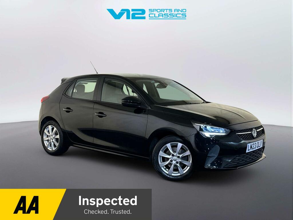 Vauxhall Corsa 1.2 Turbo Design Hatchback Euro 6 Black
