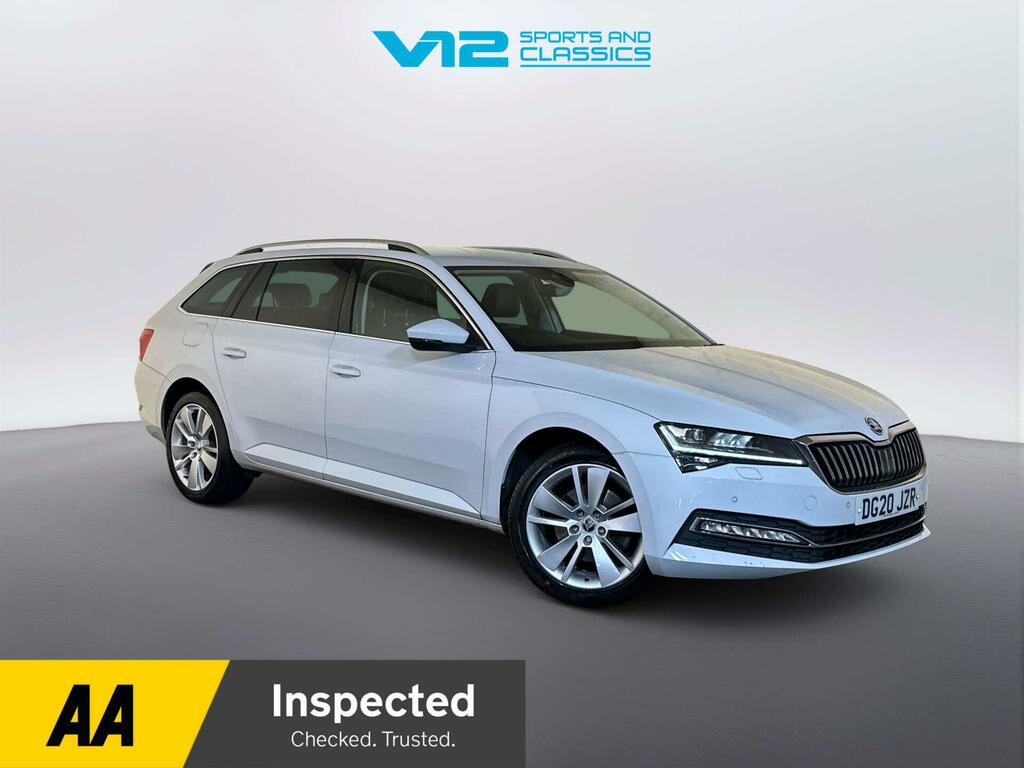 Skoda Superb 2.0 Tdi Se L Estate Dsg Euro 6 Ss 1 White