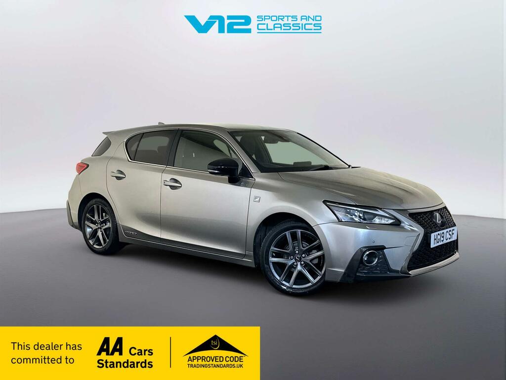 Lexus CT 1.8 200H F Sport Hatchback Hybrid E-cvt Silver