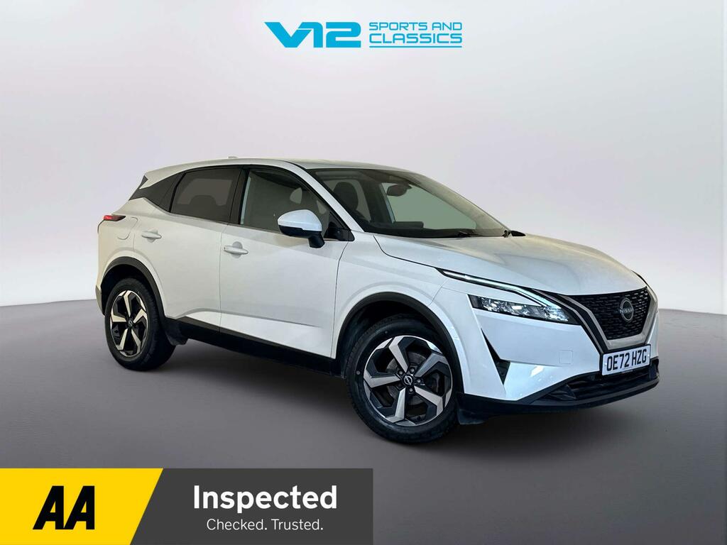 Nissan Qashqai 1.3 Dig-t Mhev N-connecta Suv Hybrid Xt White