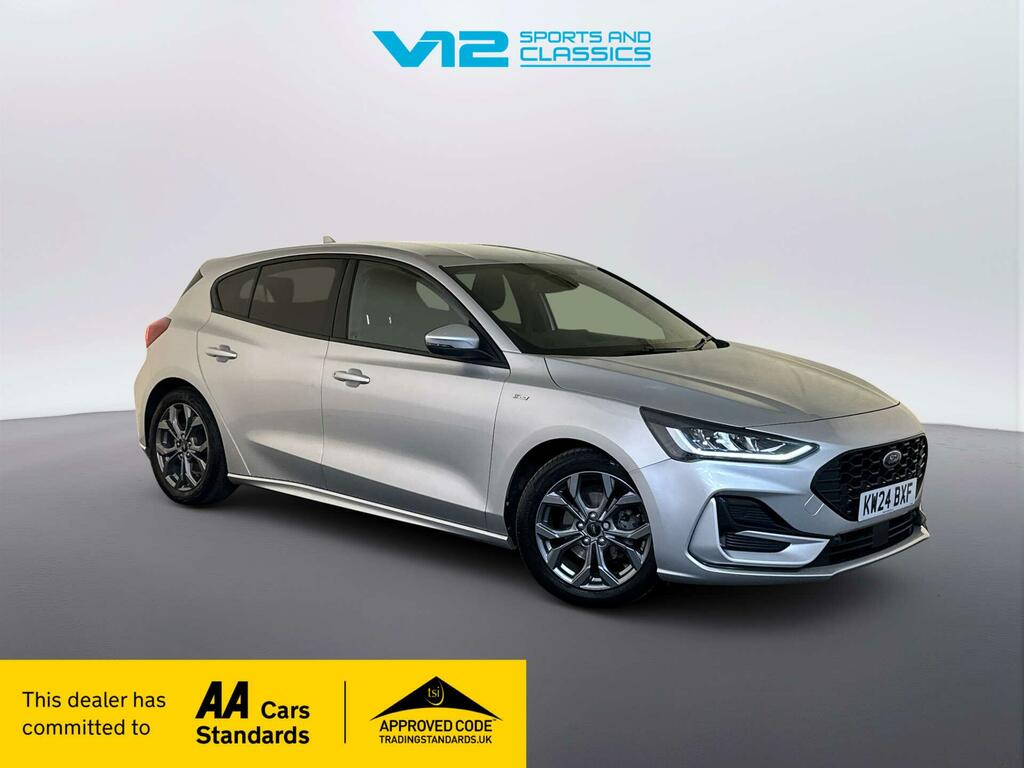 Ford Focus 1.0T Ecoboost Mhev St-line Hatchback Hy Silver