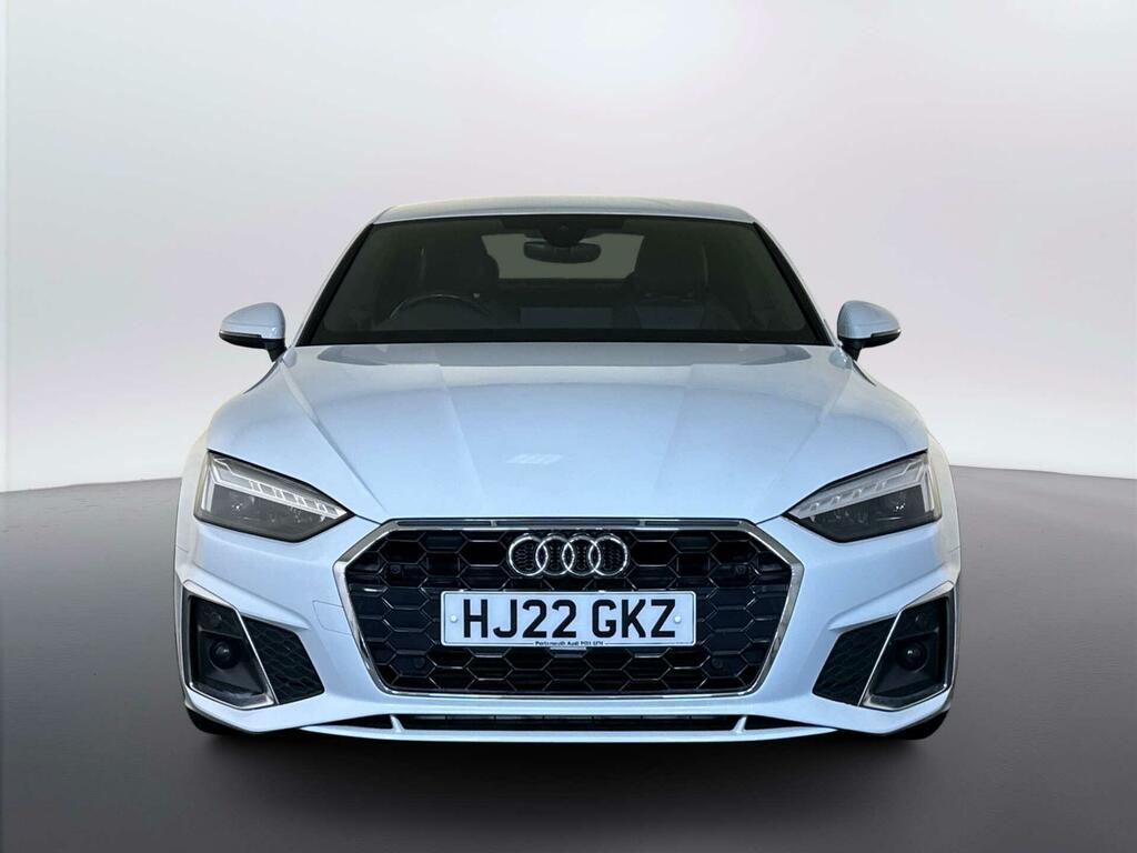 Audi A5 2.0 Tfsi 40 S Line Coupe S Tronic Euro White #3