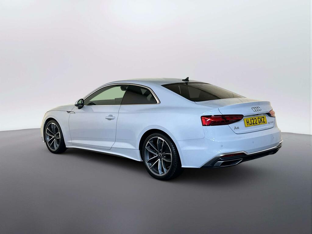 Audi A5 2.0 Tfsi 40 S Line Coupe S Tronic Euro White #6