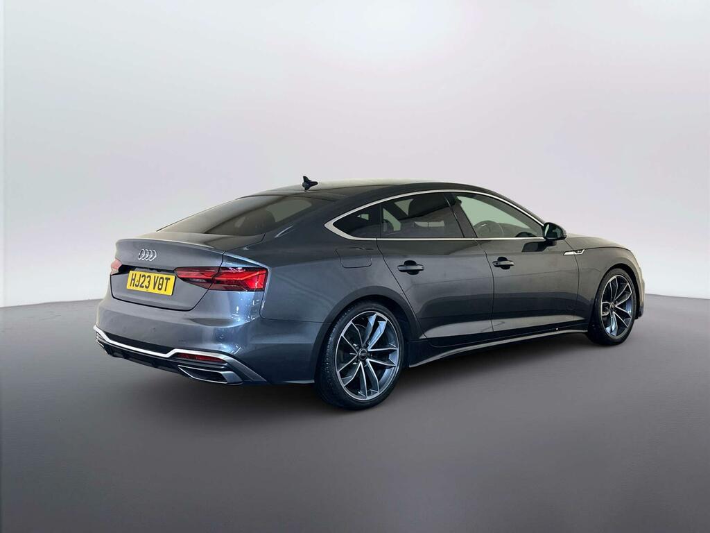 Audi A5 Hatchback White #8